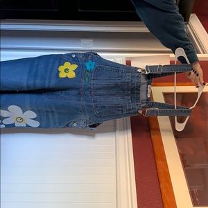 hippy denim overalls